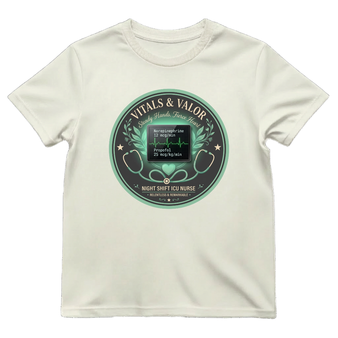 Night Shift ICU—Vitals & Valor Badge