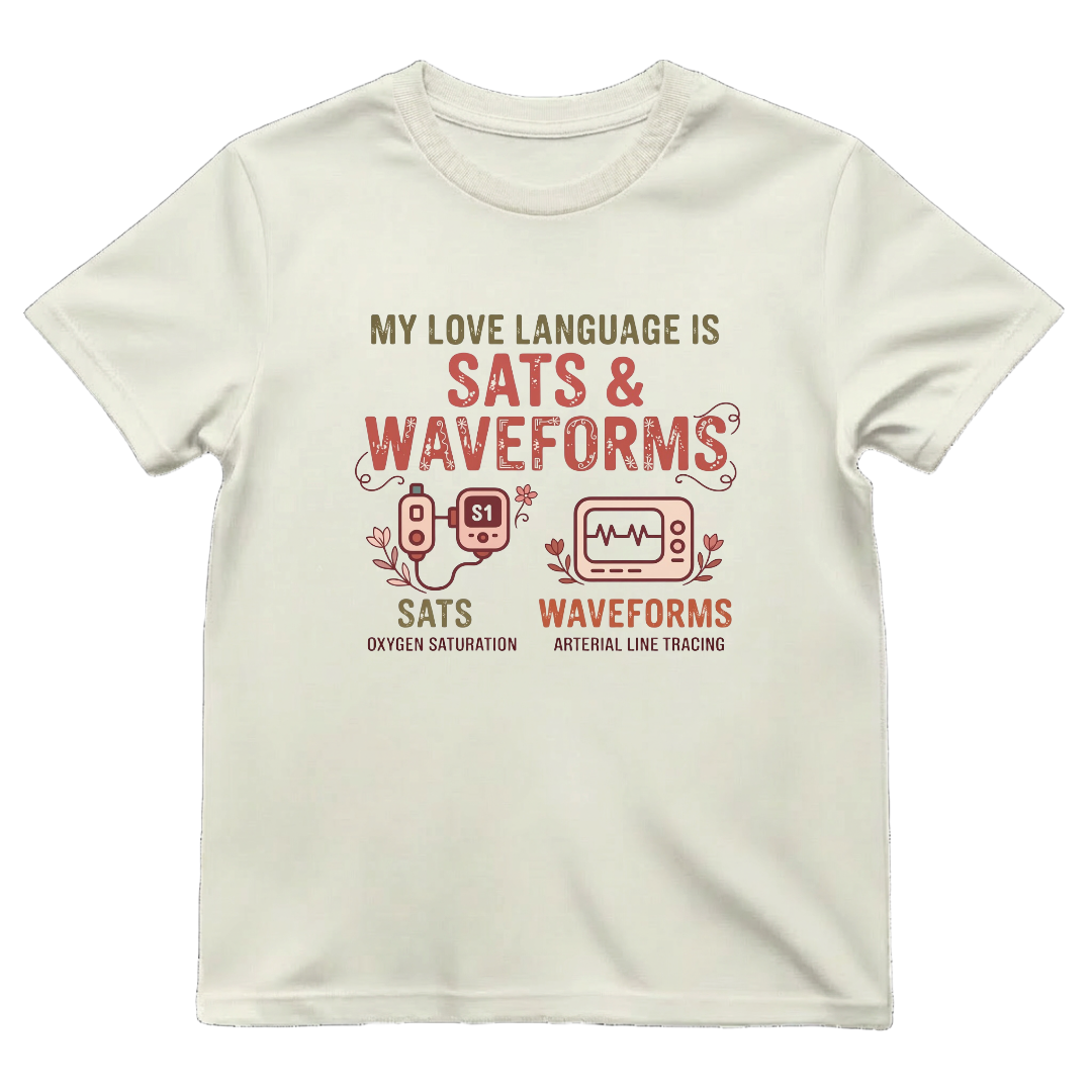 ICU—Sats & Waveforms Tee