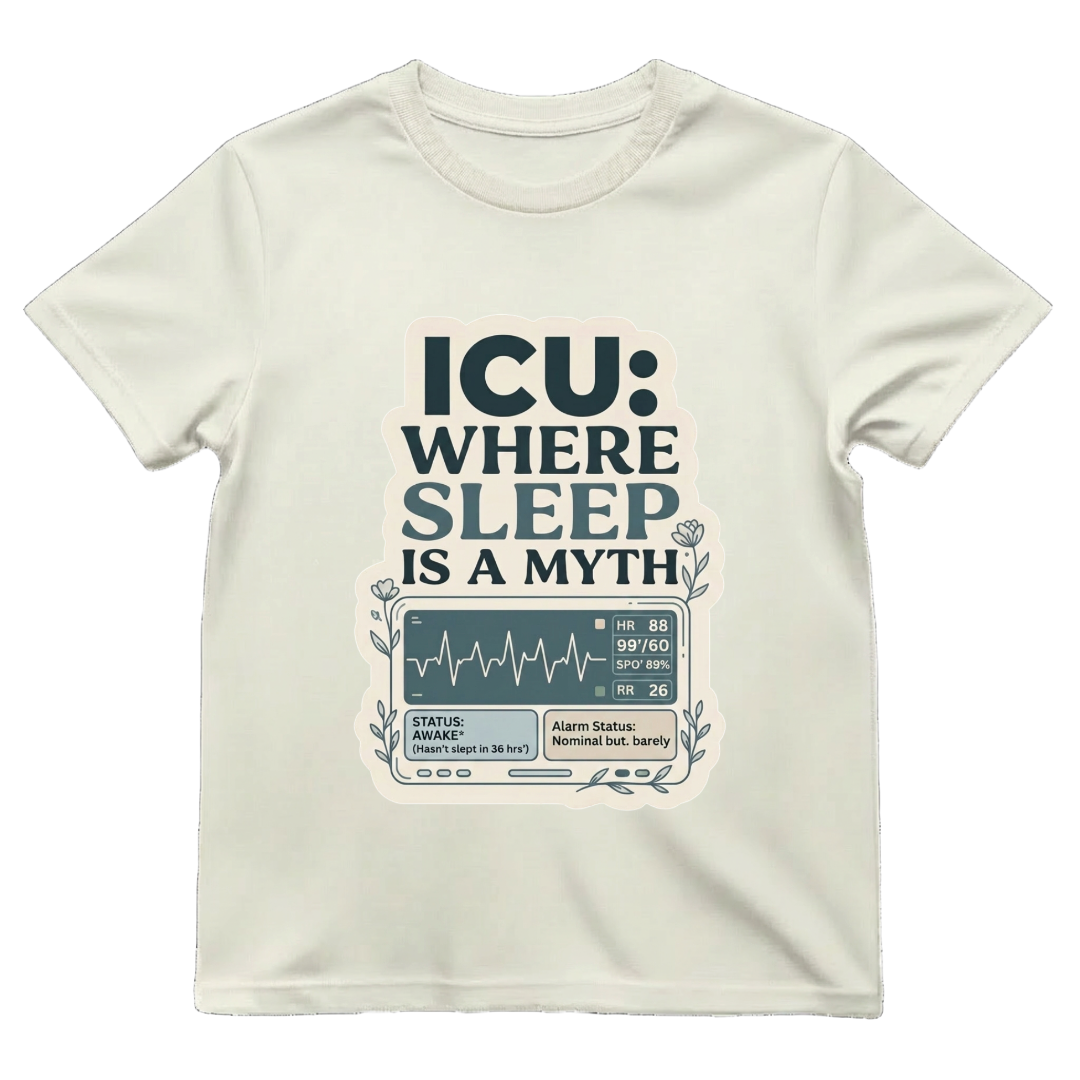 ICU—Where Sleep Is a Myth T-Shirt