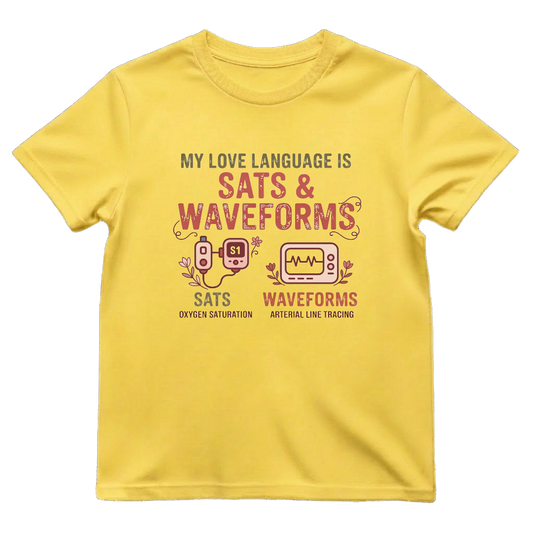 ICU—Sats & Waveforms Tee