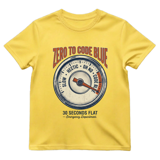 Zero to Code Blue Tee