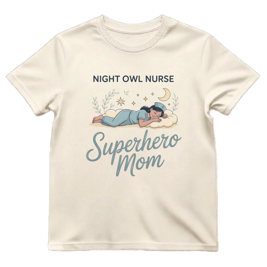 Night Owl Superhero Mom