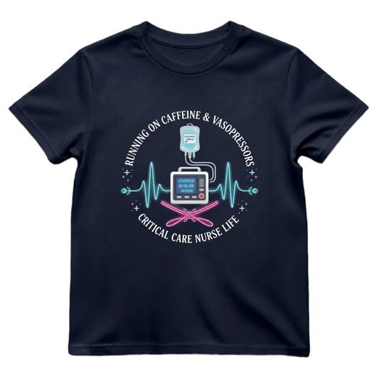 Caffeine & Vasopressors ICU Tee
