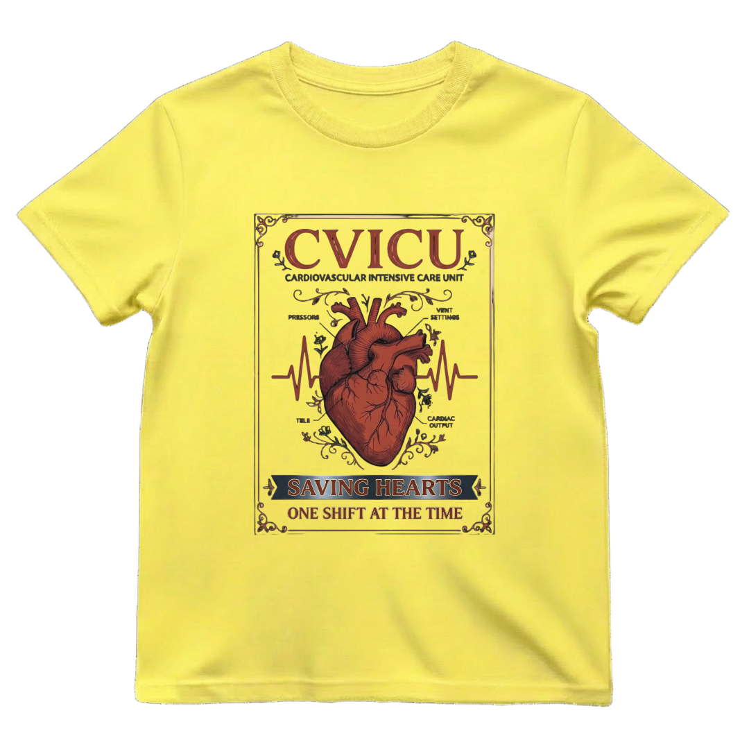 CVICU Saving Hearts Tee