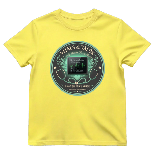 Night Shift ICU—Vitals & Valor Badge