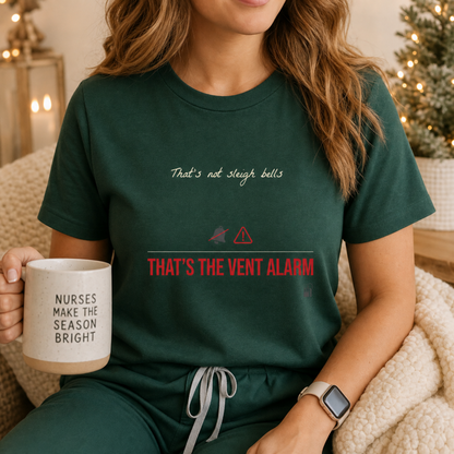 That's the Vent Alarm Funny ICU Christmas Nurse T-Shirt