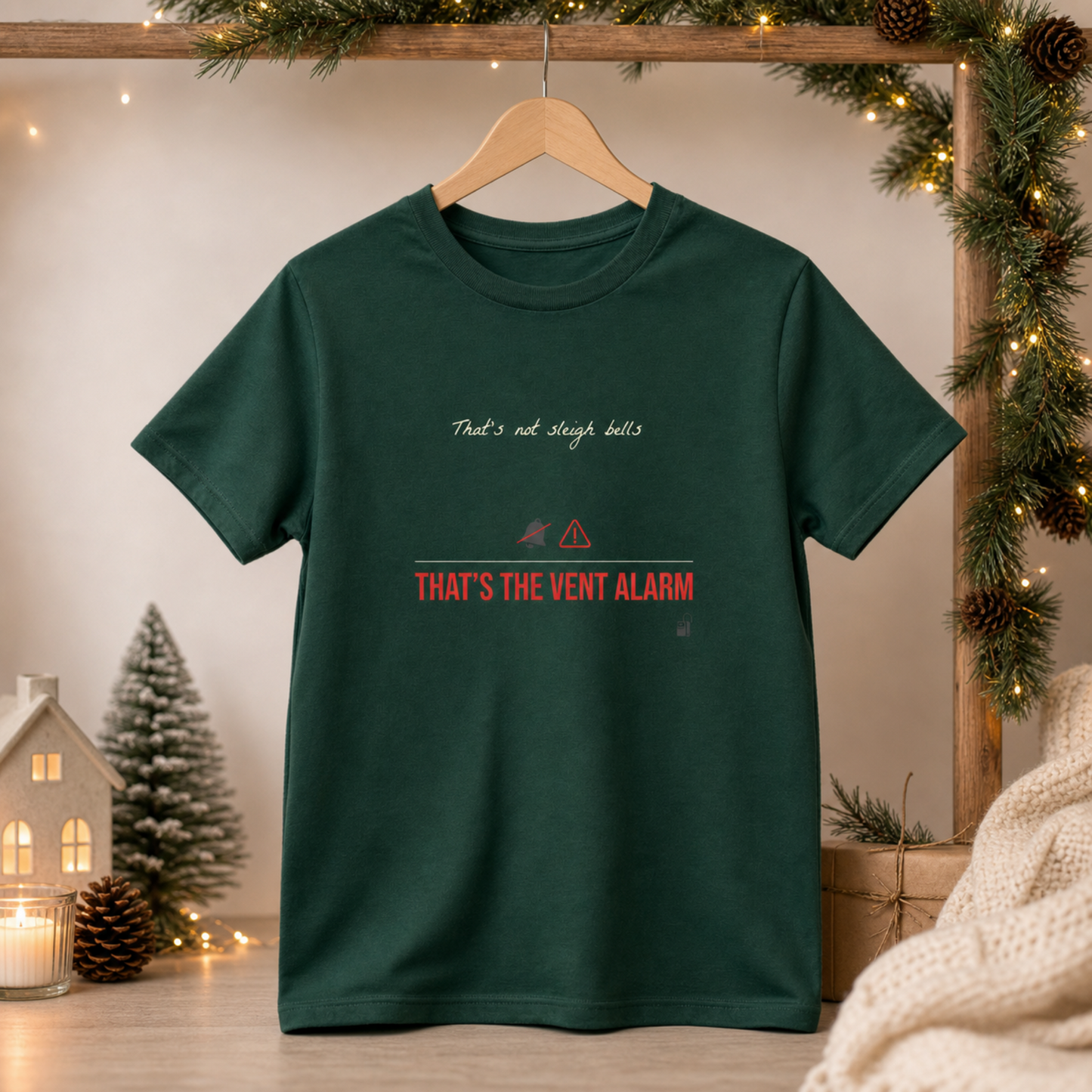 That's the Vent Alarm Funny ICU Christmas Nurse T-Shirt