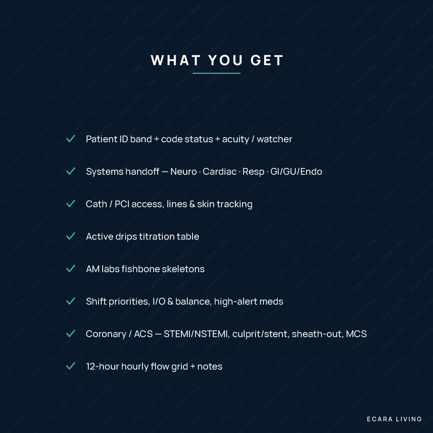 CCU Report Sheet — Coronary Care | Cardiac Nurse Brain Sheet PDF
