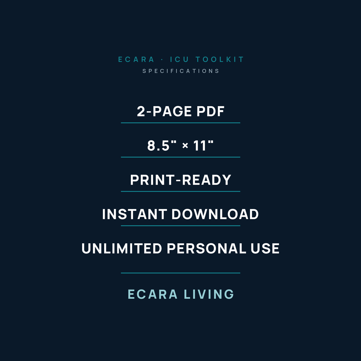 ICU Report Sheet — Single Patient | Nurse Brain Sheet Printable PDF