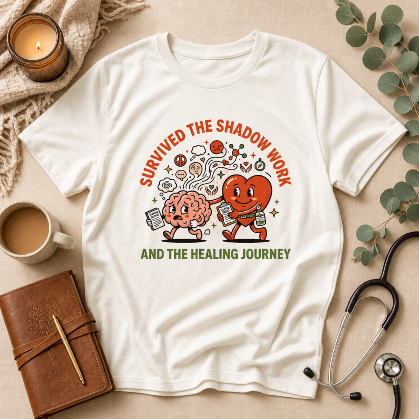 Shadow Work Shirt | Mental Health Healing Journey Tee