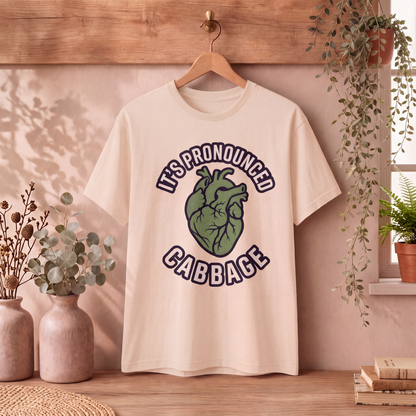 It's Pronounced Cabbage CABG Funny Cardiac Nurse Heart Shirt