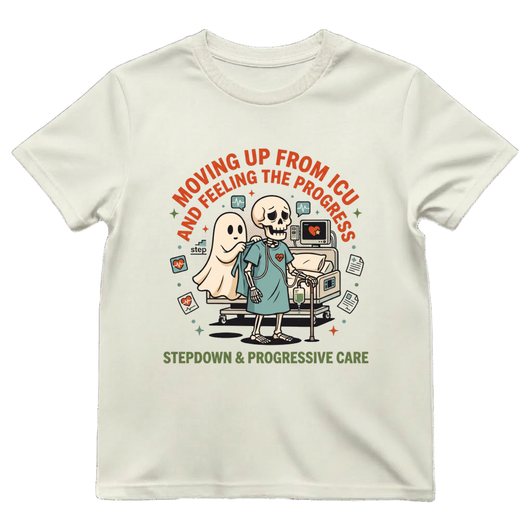 Stepdown Nurse Shirt | Progressive Care PCU Halloween Tee