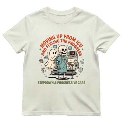 Stepdown Nurse Shirt | Progressive Care PCU Halloween Tee
