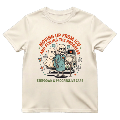 Stepdown Nurse Shirt | Progressive Care PCU Halloween Tee