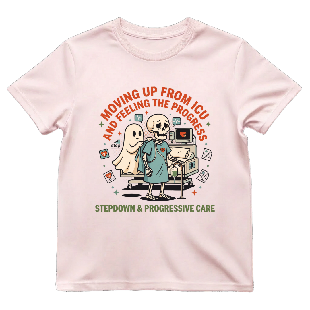 Stepdown Nurse Shirt | Progressive Care PCU Halloween Tee