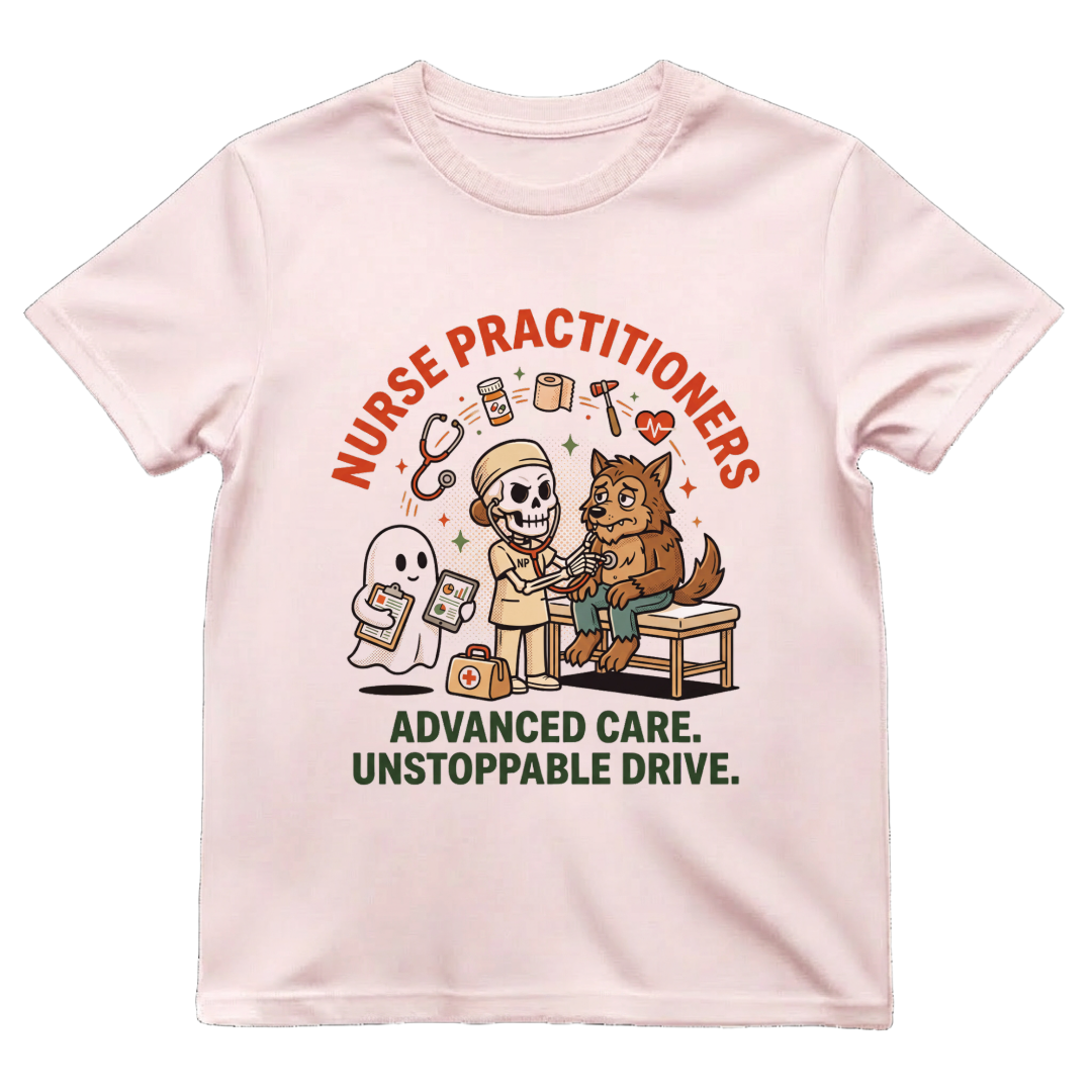 NP Werewolf Nurse Shirt | Nurse Practitioner Halloween Tee