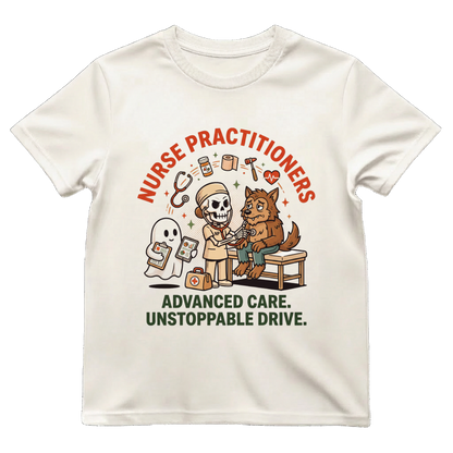 NP Werewolf Nurse Shirt | Nurse Practitioner Halloween Tee