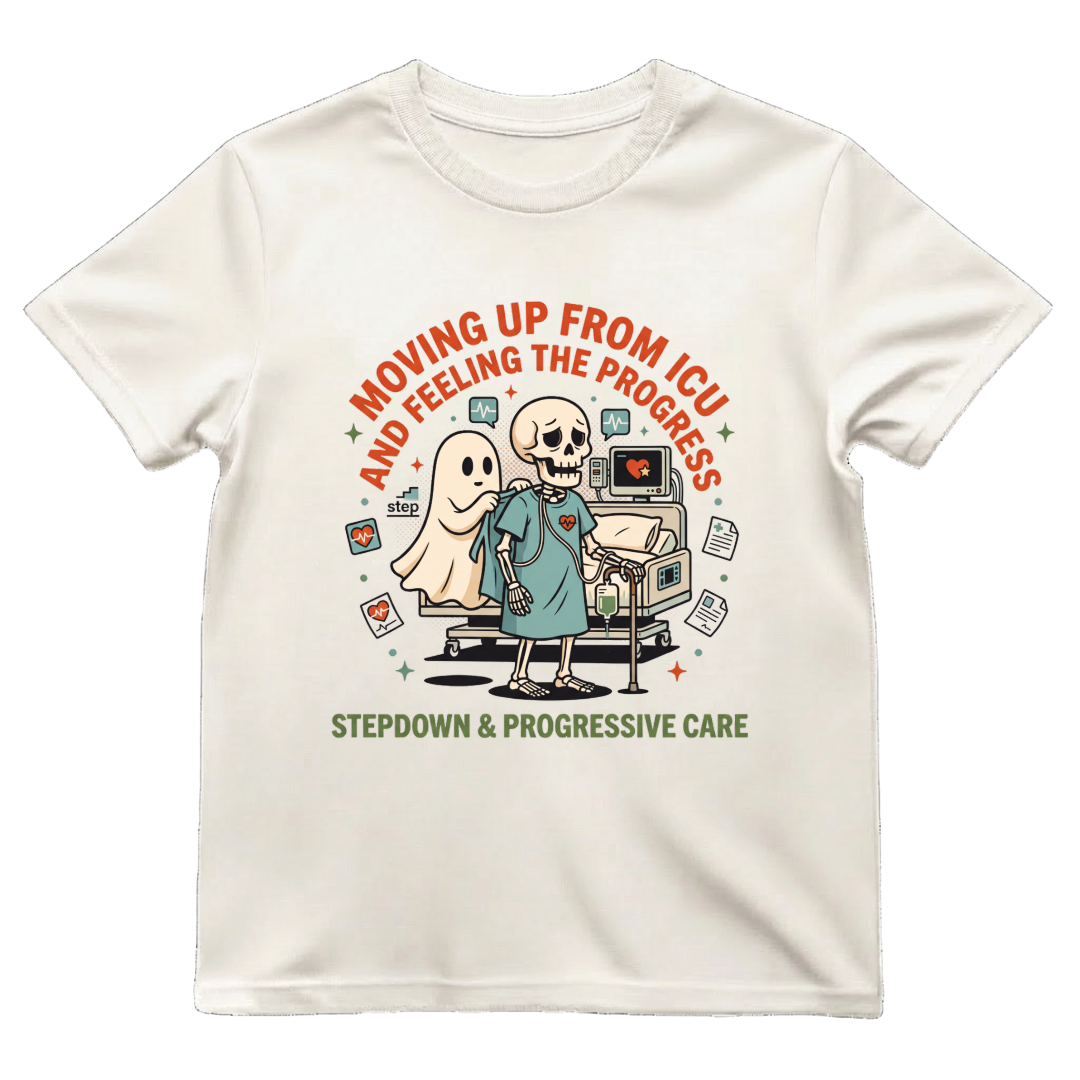 Stepdown Nurse Shirt | Progressive Care PCU Halloween Tee