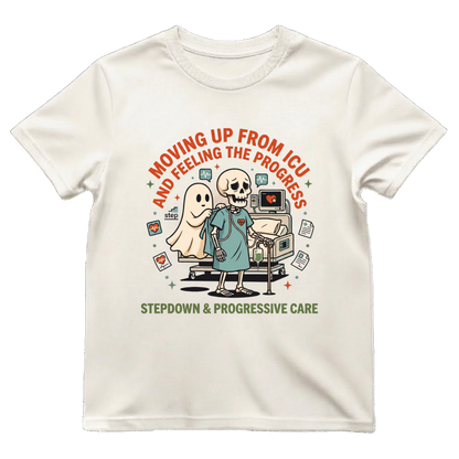 Stepdown Nurse Shirt | Progressive Care PCU Halloween Tee