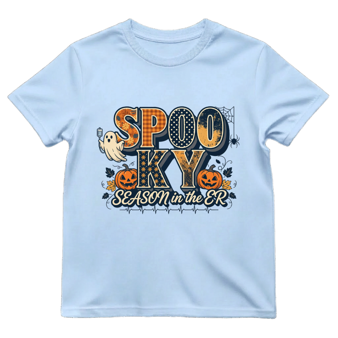 Spooky Season In The ER Shirt | Funny ER Nurse Halloween Tee