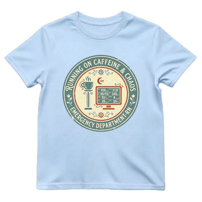 Caffeine & ER Chaos Tee