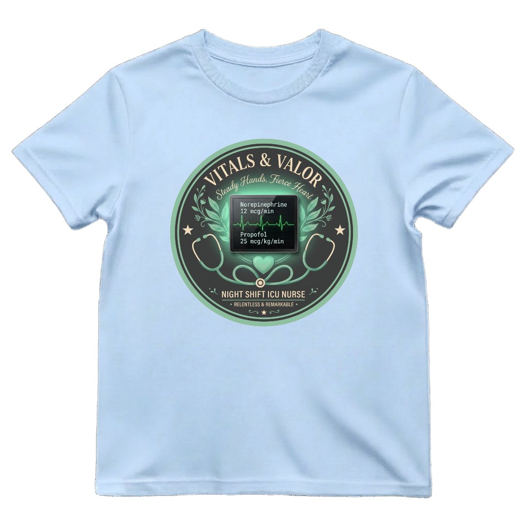 Night Shift ICU—Vitals & Valor Badge