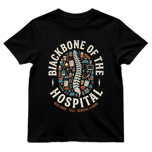 Hospital Spine Tee—Backbone of the Hospital