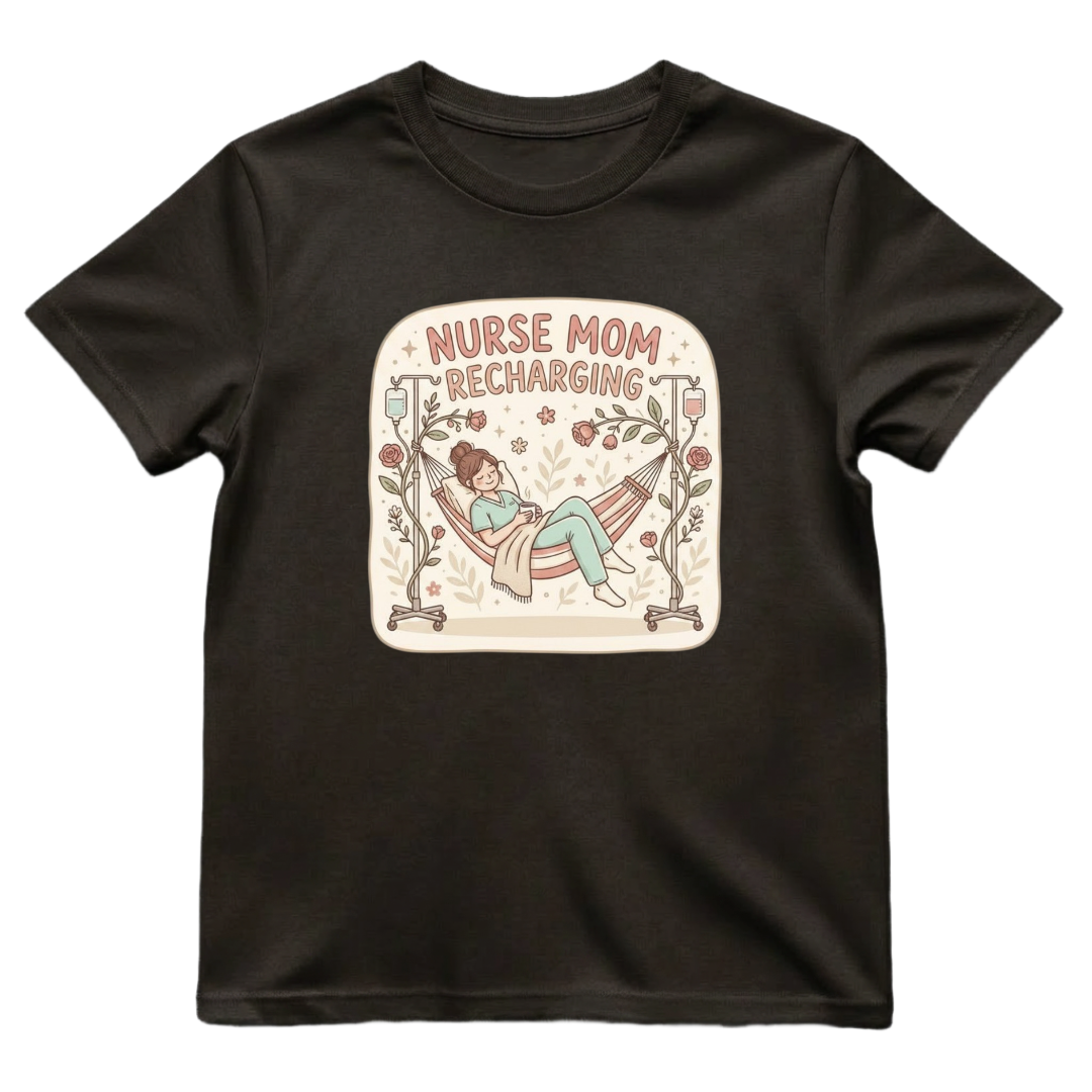 Nurse Mom Recharging Tee
