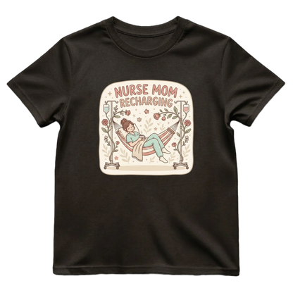 Nurse Mom Recharging Tee