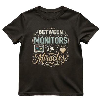 Between Monitors & Miracles Tee
