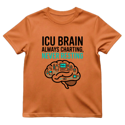 ICU Brain—Never Resting Tee