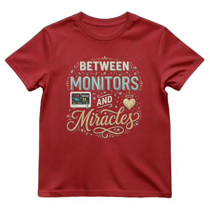 Between Monitors & Miracles Tee