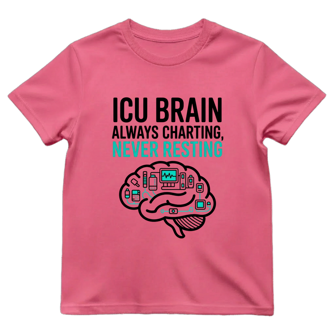 ICU Brain—Never Resting Tee