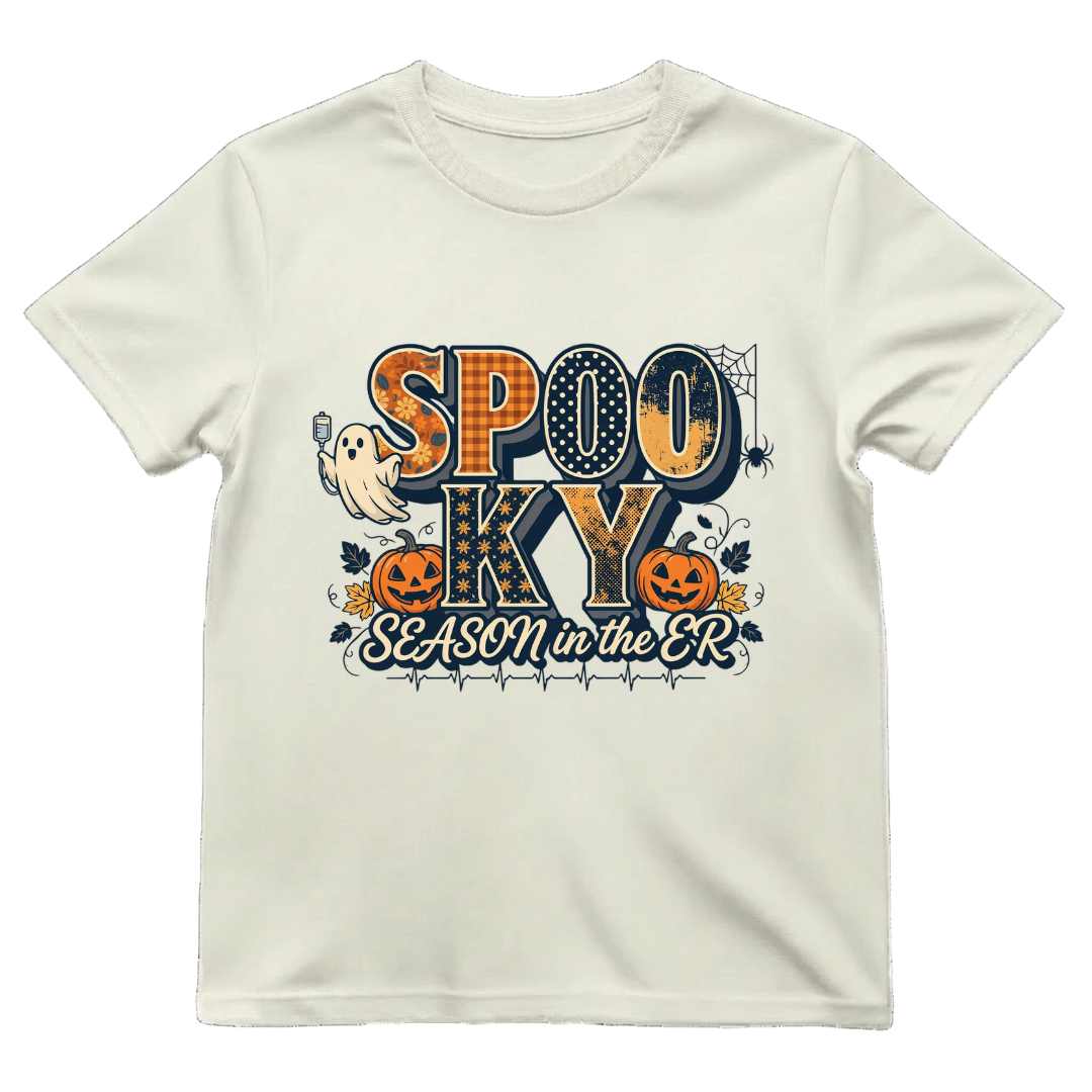 Spooky Season In The ER Shirt | Funny ER Nurse Halloween Tee