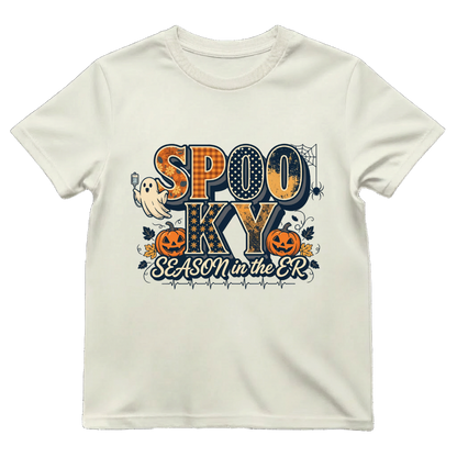 Spooky Season In The ER Shirt | Funny ER Nurse Halloween Tee