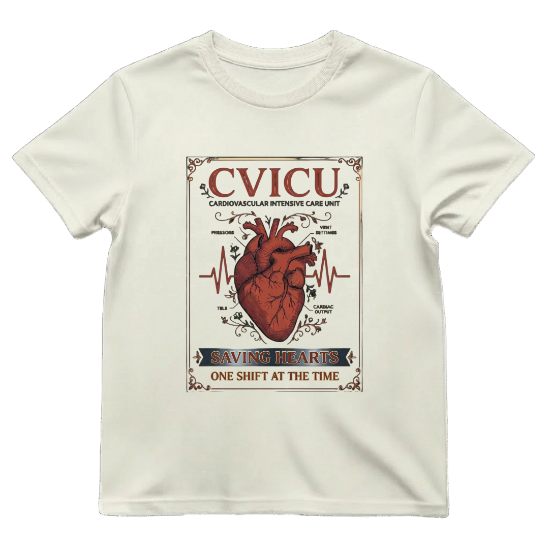 CVICU Saving Hearts Tee