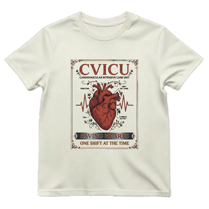 CVICU Saving Hearts Tee