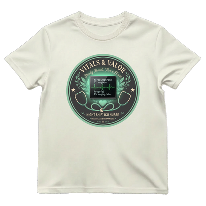 Night Shift ICU—Vitals & Valor Badge