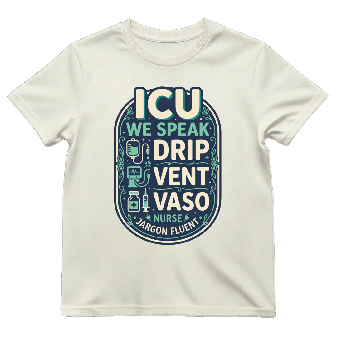Fluent in ICU Tee