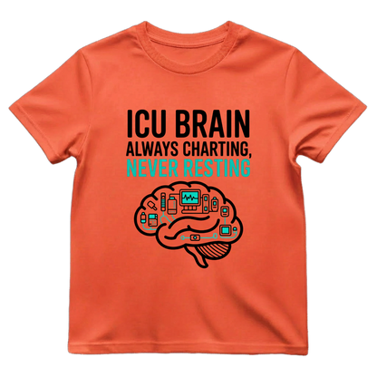 ICU Brain—Never Resting Tee