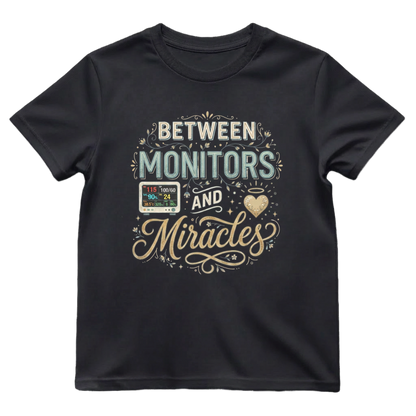 Between Monitors & Miracles Tee