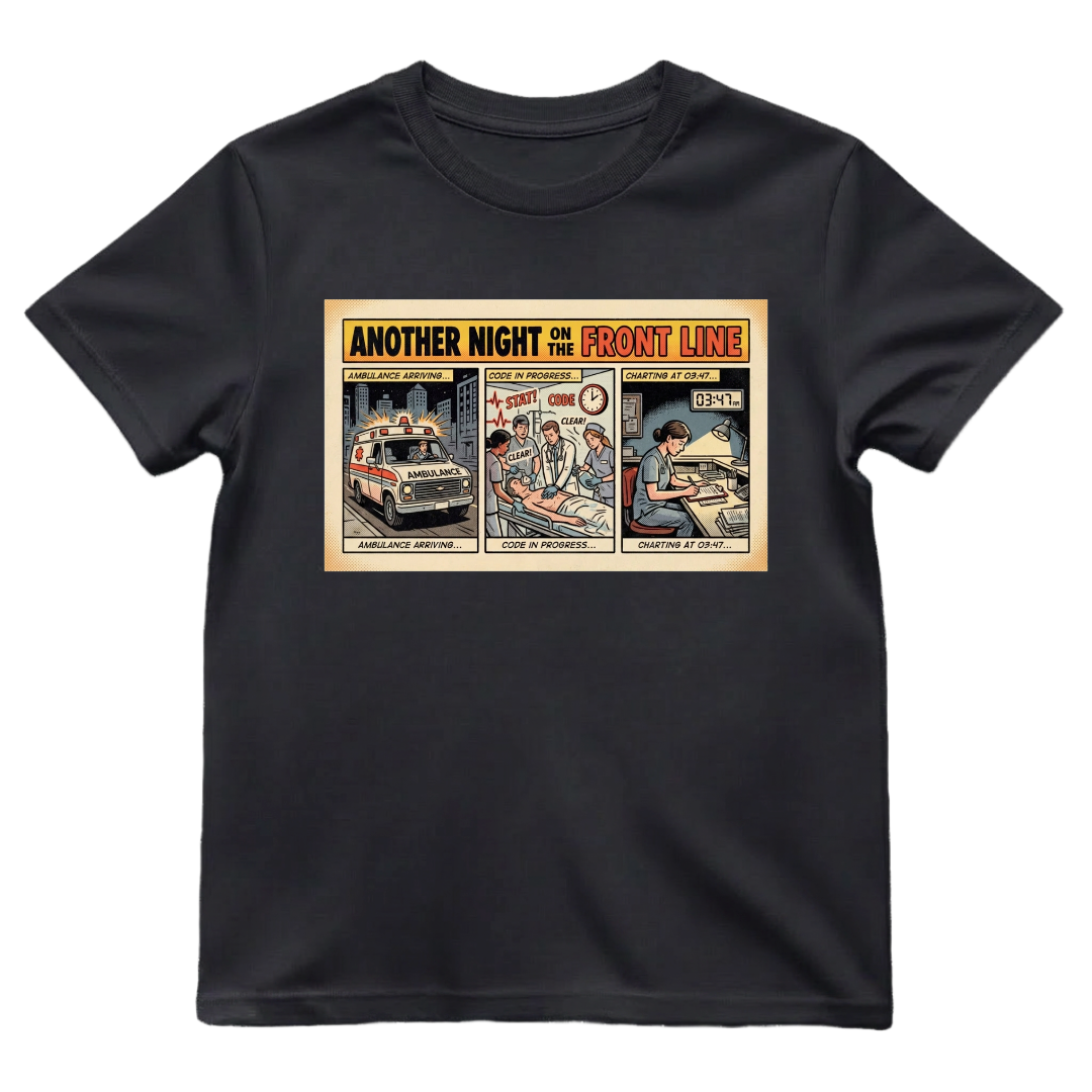 Another Night on the Front Line Tee