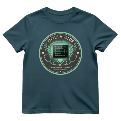 Night Shift ICU—Vitals & Valor Badge