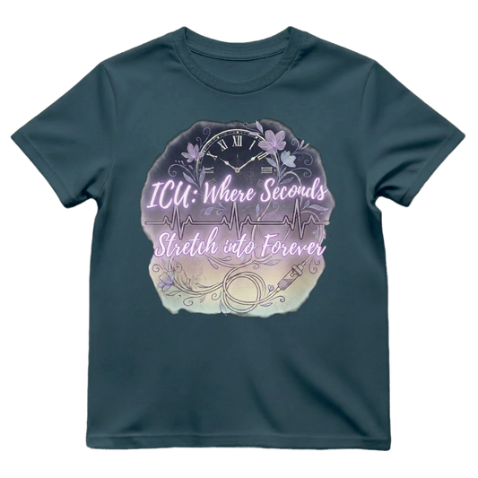 Seconds Stretch Forever ICU Nurse Shirt | Ecara Living