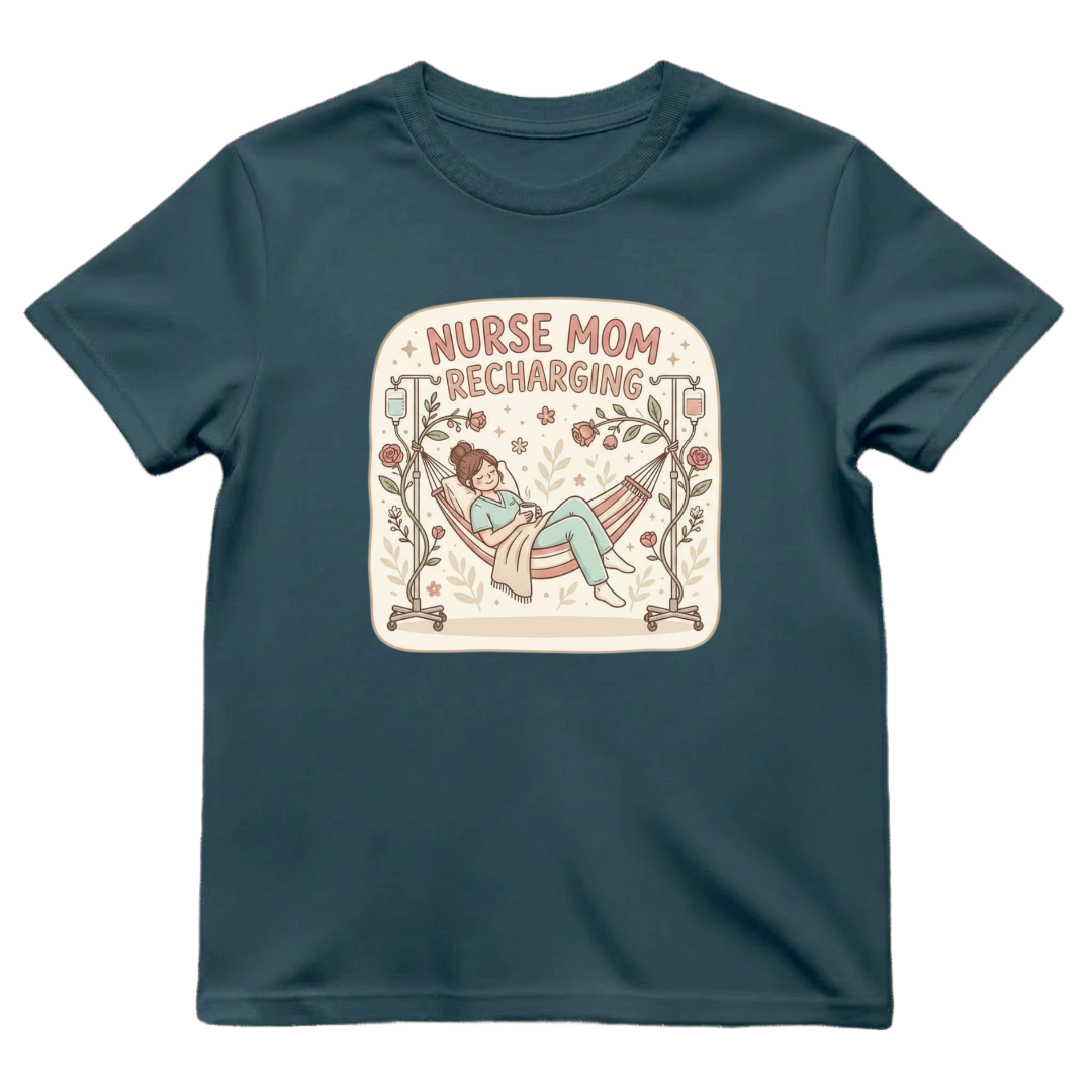 Nurse Mom Recharging Tee