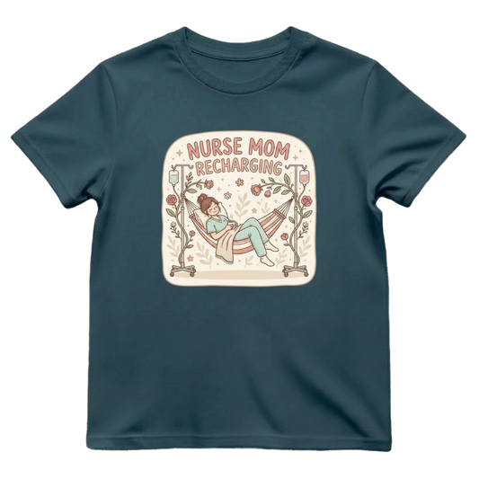 Nurse Mom Recharging Tee
