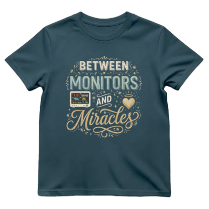 Between Monitors & Miracles Tee