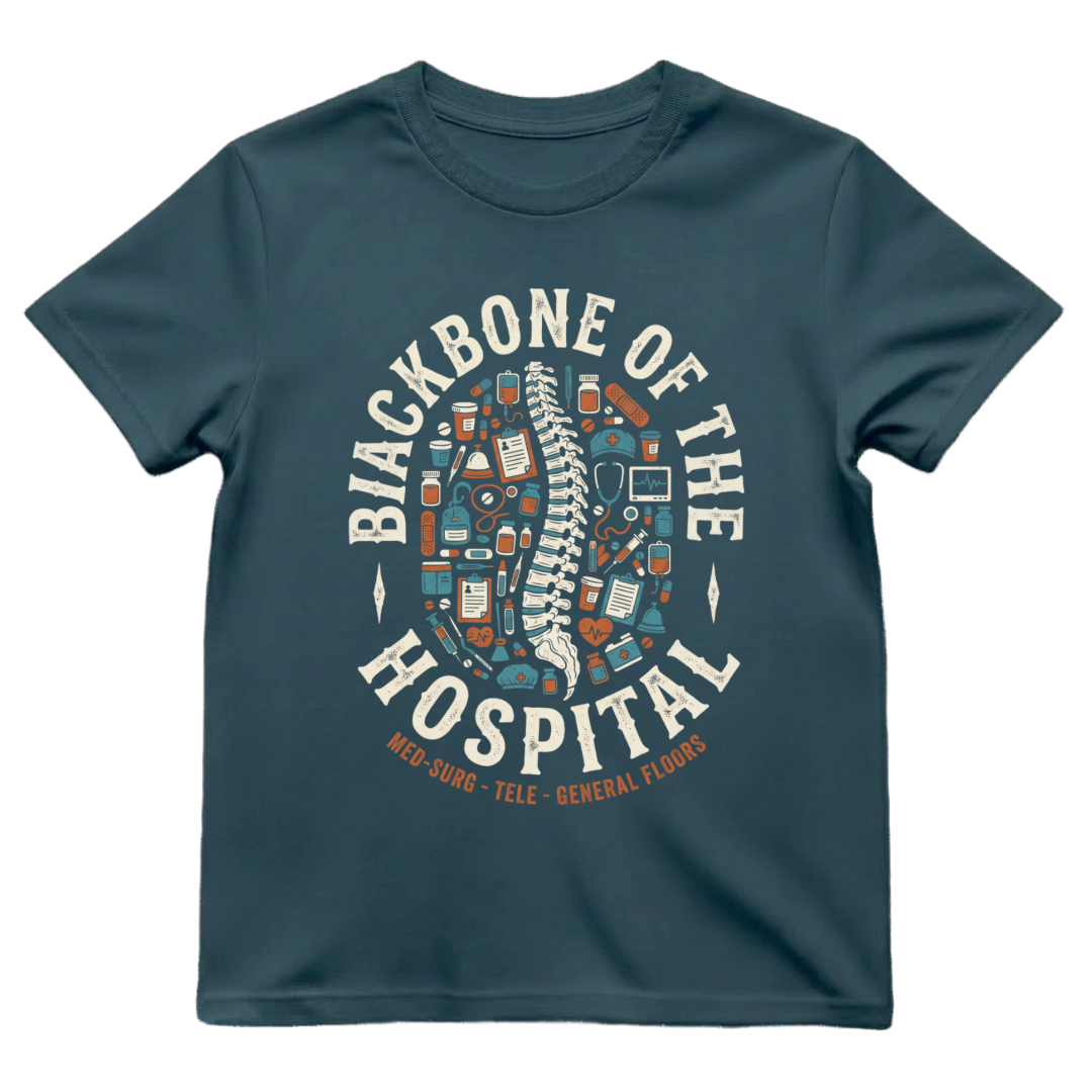 Hospital Spine Tee—Backbone of the Hospital