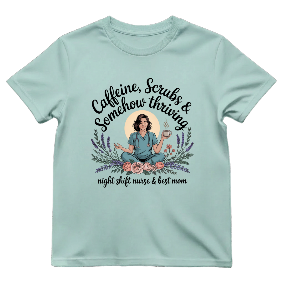 Caffeine—Scrubs & Best Mom