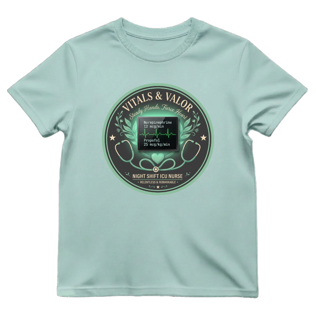 Night Shift ICU—Vitals & Valor Badge